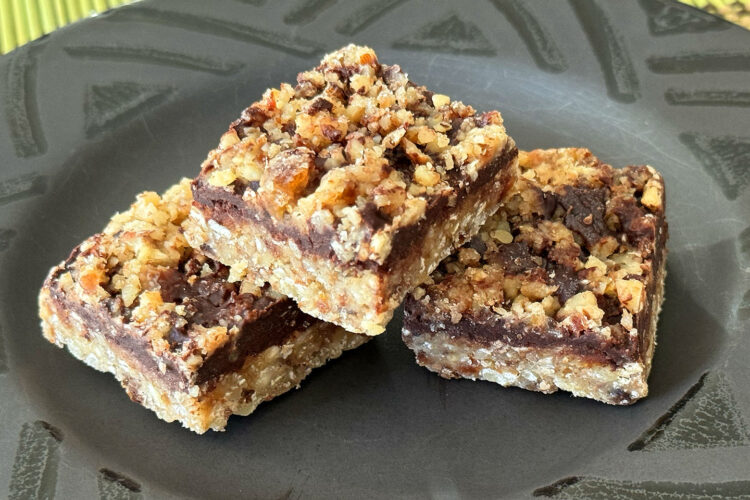 Photo of No Bake Walnut Cocoa Bars